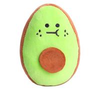 Squeaky Dog Toys - Cute Avocado Plush Chew Toy for Small Medium Dogs