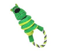Squeaky Dog toys With Pull Cords, Plush Tug-of-war Toys, Interactive Chew | Dog Boredom Relief Rope Toy For Home Outdoor Indoor Backyard Playtime Exercise Enrichment