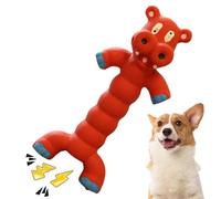 Squeaky Latex Dog Toy - 7.6x4.3inch Interactive Rubber Chew