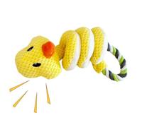 Squeaky Toys For Dogs - Bite Resistant Interactive Pet Fetch Play Doll | Puppy Squeaky Toys For - Playing Exercise Enrichment Home Garden Yard Pool Playing