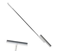 Squeegee Broom - Magic Window Squeegee with 180° Rotating Head | Floor Water Wiper for Bathroom Kitchen Glass Marble Tiles Shower Garage Pool Cleaning Pet Hair Dust Removal Home Cleaning Supplies