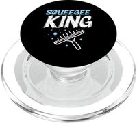 Squeegee King - Cleaner De Fenêtres Professionnelles PopSockets PopGrip pour MagSafe