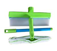 Squeegee pour douche, kit Squeegee pour fenêtre en silicone recyclable - outil grattoir nettoyant en silicone pour voiture, mur, cuisine, sol, miroir, maison, salle de bains, pare-brise,