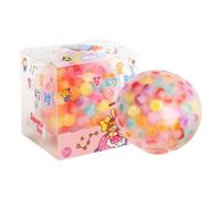 Squeeze Balls, Slow Rising Stress Toy, Bead Filled Sensory Fidget, Funny Pressure Relief Plaything, for Kids Classroom School Work Study Home Travel Relaxation Play Focus Calm Mind Hand Exercise Use