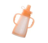 Squeeze - Bouteille de nourriture pour bébé - En silicone souple - Pour une alimentation facile et un soutien parental - Pour les tout-petits et les tout-petits - Organisateur de purée - Bouteille de