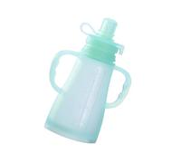 Squeeze Bouteille de nourriture pour bébé en silicone souple pour une alimentation facile et un soutien parental pour tout-petits tout-petits en bas âge purée Bouteille de sevrage pour bébé