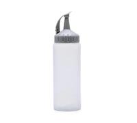 Squeeze Bouteilles Bouteilles d'huile de condiment à presser de 175ML/350ML, bouchon de scellage, pot d'assaisonnement, bouteilles de Sauce à salade, Ketchup Cruet, fournitures de cuisine(Grey 175ml)
