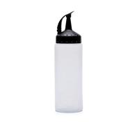 Squeeze Bouteilles Bouteilles d'huile de condiment à presser de 175ML/350ML, bouchon de scellage, pot d'assaisonnement, bouteilles de Sauce à salade, Ketchup Cruet, fournitures de cuisine(Black 175ml)