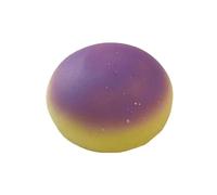 Squeeze Bread, Squishy Pain Rond PU, Slow Rising, Jouet Anti Stress Fromage, Pain Simulé Réaliste, Fidget Sensoriel pour Bureau, École et Cadeau Adulte