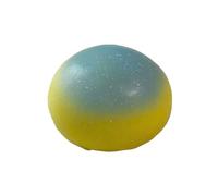 Squeeze Bread, Squishy Pain Rond PU, Slow Rising, Jouet Anti Stress Fromage, Pain Simulé Réaliste, Fidget Sensoriel pour Bureau, École et Cadeau Adulte