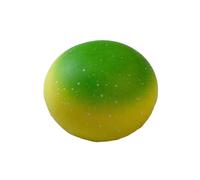Squeeze Bread, Squishy Pain Rond PU, Slow Rising, Jouet Anti Stress Fromage, Pain Simulé Réaliste, Fidget Sensoriel pour Bureau, École et Cadeau Adulte