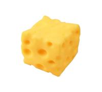 Squeeze Cheese Toy, Funny Novelty Stress Reliever, Quiet Fidget Toy with Squishy Texture, Durable PU Foam Squeeze Toys for Kids Adults Teens, Family Relaxation Fun, Offices, Work, Study