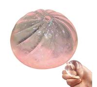 Squeeze Fidget Toy, Sensory Pinch, 2.17x2.17 Inches Bun Shape Support, Ultra-Soft Stress Ball with Finish, Prank Relief Device with Utility, Home Accessories for Kids Boys Girls Teens Adults Women Men