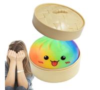 Squeeze Fidget Toys - Giant Funny Stress Relief for Relaxation, Steamed Bun Soft Squishy Toy with Slow Rebound Texture, Hand Grip Sensory Toy for Children Teens Adults Students Home Office