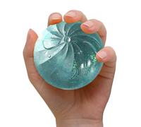 Squeeze , Glitter Soft Steamed Bun Stretchy Stress Relief Sensory Fidget for Kids Educational Enrichment for Classroom Home Workplace Birthday Easter Basket Christmas Party Gift