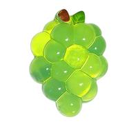 Squeeze Grape Toy - Soft Realistic Calming, Portable Pocket Size with Textured Skin, Elastic Rubberized Shell, Boredom Relaxing Sensory, Students Adults Girls Children, Inspiring Childlike Wonder
