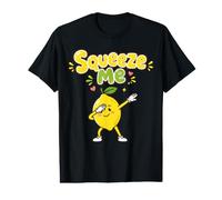 Squeeze Me Funny Lemon Dabbing Joli Jeu de Mots aux Agrumes d'été T-Shirt Graphique avec Valeur