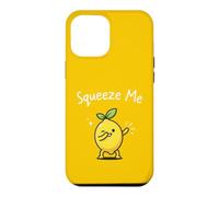 Squeeze Me Funny Lemon Dabbing Joli Jeu de Mots Estival aux Agrumes Coque pour iPhone 12 Pro Max