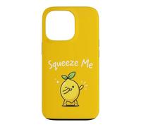 Squeeze Me Funny Lemon Dabbing Joli Jeu de Mots Estival aux Agrumes Coque pour iPhone 13 Pro