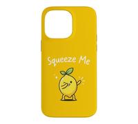 Squeeze Me Funny Lemon Dabbing Joli Jeu de Mots Estival aux Agrumes Coque pour iPhone 14 Pro Max