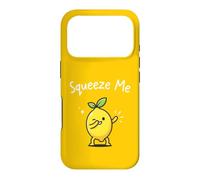 Squeeze Me Funny Lemon Dabbing Joli Jeu de Mots Estival aux Agrumes Coque pour iPhone 17 Pro