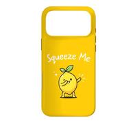 Squeeze Me Funny Lemon Dabbing Joli Jeu de Mots Estival aux Agrumes Coque pour iPhone 17 Pro Max