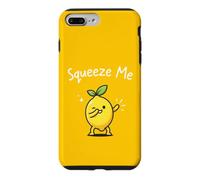 Squeeze Me Funny Lemon Dabbing Joli Jeu de Mots Estival aux Agrumes Coque pour iPhone 7 Plus/8 Plus