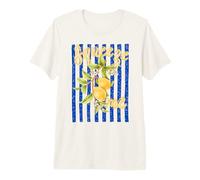 Squeeze Me Jeu de Mots d'été avec Citation au Citron T-Shirt Haut de Gamme