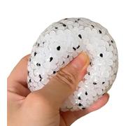 Squeeze Stress Ball, Rice Shape Fidget Toy, 2.36 inches Sensory Relax Item, Boredom Relief Gadget, Soft Hand Press Object, Calm Focus Tool for Home, Office, Travel, School, Meeting, and Classroom Use
