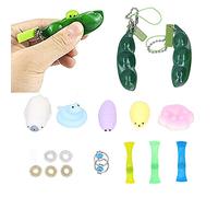 Squeeze Stress Relief Toys Set 20pcs for Kids | Fun decompression toy set for school travel and holiday activities with 20 pieces for children