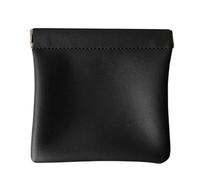 Squeeze-Top Petite trousse de maquillage avec fermeture automatique pour ranger petits pinceaux, rouges à lèvres, baumes à lèvres, pièces de monnaie, Noir , s, Voir description