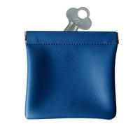 Squeeze-Top Trousse de Maquillage de Voyage pour Porte-Monnaie - Sac de Rangement pour Petits pinceaux, Rouges à lèvres, baumes à lèvres, pièces de Monnaie, Bleu, s, Voir Description