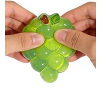 Squeeze Toy - 8.5cm Grape Shape Sensory Toy | Soft Stress Relief Fidget Fruit | Pocket Size Anti Anxièty Śquishy Toys for Kids Adults | Calming Classroom Home Travel Car Focus Toys