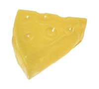 Squeeze Toy Food - Cheese Inspired Companion | 8x3.5cm, Thermoplastic Rubber for Flexibility, Calming Sensory Tool for Relaxation, Novelty Stress Reliever Students, Portable Fidget Toy Commuting