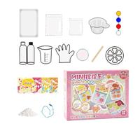 Squeeze Toy Making Kit - Cute Gel Squeeze Toy Making | Hands-on Beginners Squeezes Toyss Crafting Art in Cat's Claw Fish and Cheese Shape for School, Bedroom and Others