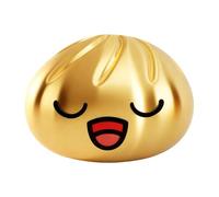 Squeeze Toys - Bun Shape Calming Gadge | Sensory Squeeze Toy for School Classroom, Calming Fidget for Dorm College, Silent; Perfect for Focus Stress Relief During Long Study