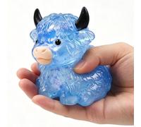 Squeeze Toys - Cute Cow Stress Relief for Desk Decor | Soft Elastic Finger Press Toy with Slow Rebound, Sensory Relaxation Ball for Kids Adults Home Office School Travel