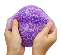 Squeeze Toys Grape Round Slow Rising Stress Relief Sensory Fidget Ball 3.9 inch Kneading Toy for Adults Men Women Anti Focus Support, Portable Toy for Home Office Travel Study Classroom Party