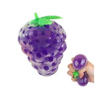 Squeeze Toys, Grape Silicone Balls, 2.5 inch Stress Relief Gadget with Slow Rising Foam, Sensory Play Accessory Material, Relaxation Tool with Fun Design, Comfort Aid for Office and School