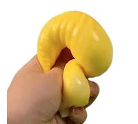 Squeeze Toys - Stress Ball Set, Adults Fidget Corn Toy with Elastic Memory Foam for and Focus Improvement, Portable Sensory Desk Toy for Children Teens Adults Home Office
