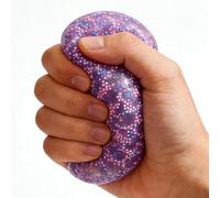 Squeeze Toys - Thermoplastic Rubber 10x10cm | Grape Round Slow Rising Fidget Toy, Finger Kneading Stress Ball | Sensory Relaxation Toy for Adults Classroom Office Travel Work Study Use