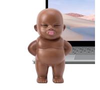 Squeeze Water Toy, Doll Squirter Figure, 5.51in Spray Blasterr with Easy Press Action, Sturdy Polymer Water Shooter, Cute Character Style Design, Outdoor Play Toy for Beach Pool Use