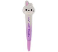 Squeezies Stylo Gel Anti - Stress, Thème Bunny, Papeterie Détendez - Vous Et Concentrez - Vous, Stylo Anti - Stress, Super Doux, Encre Noire, Pointe De 1 Mm De Diamètre