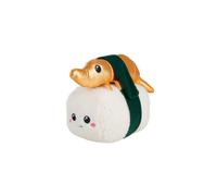 Simba Peluche Squeezlings Niko Nigiri 20 cm – Super douce, crabe amovible, dès 0 mois