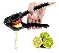 SQUEEZY - Presse-citron et citron - En fonte d'aluminium - Noir