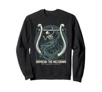 Squeletal Orpheus Tragédie Mythologie Grecque Lyre Underworld Sweatshirt