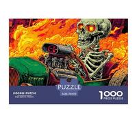 Squelette 1000 Pièce Puzzle Jeu De Famille Créatif Jigsaw Puzzles Belle Décoration Puzzle pour Adultes Et Enfants 70x50cm/1000pcs