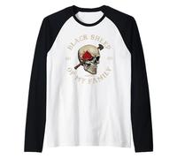 Squelette 1973 Black Sheep of My Family Funny Gen X Manche Raglan