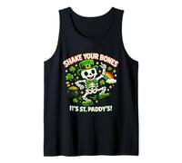 Squelette Amusant de St Patrick Shake Your Bones Débardeur
