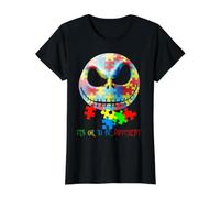 Squelette Amusant « It's Ok to Be A Little Different Autism » T-Shirt Graphique avec Valeur
